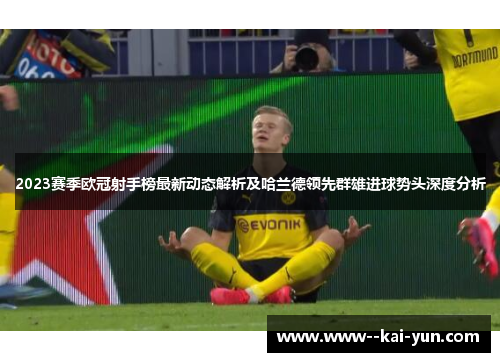 2023赛季欧冠射手榜最新动态解析及哈兰德领先群雄进球势头深度分析